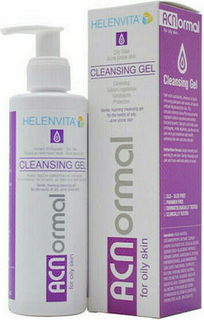 Helenvita Gel Καθαρισμού Acnormal για Λιπαρές Επιδερμίδες 400ml