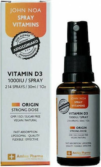 John Noa Vitamin D3 Origin Strong Dose 1000iu 30ml