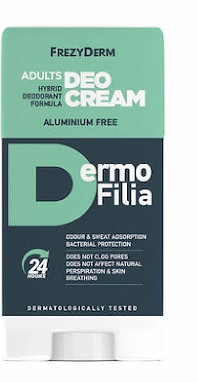 Frezyderm Dermofilia Adults Αποσμητικό 24h σε Κρέμα Χωρίς Αλουμίνιο 40ml  Frezyderm Dermofilia Adults Αποσμητικό 24h σε Κρέμα Χωρίς Αλουμίνιο 40ml