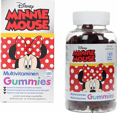 Disney Minnie Multivitamin Gummies 60 pieces, Πολυβιταμίνες για Παιδιά 60 ζελεδάκια