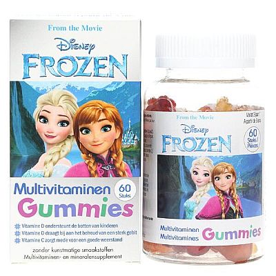 Disney Frozen Multivitamin Gummies 60 pieces, Πολυβιταμίνες για Παιδιά 60 ζελεδάκια