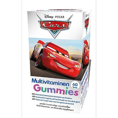 Disney Cars Multivitamin Gummies 60 pieces, Πολυβιταμίνες για Παιδιά 60 ζελεδάκια