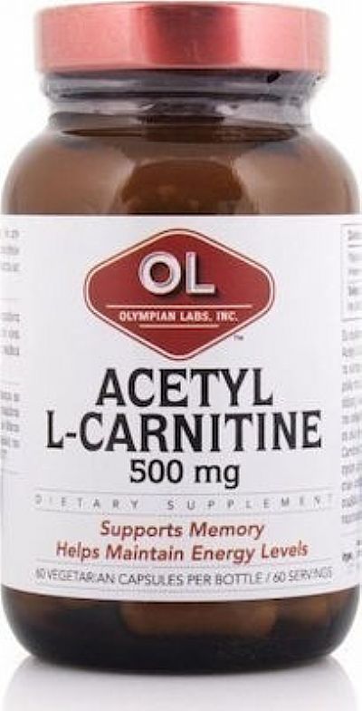 Olympian Labs Acetyl L-Carnitine 500mg 60 κάψουλες