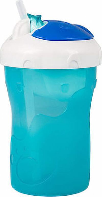 Mam Παιδικό Ποτηράκι από Πλαστικό Μπλε 280ml για 12m+