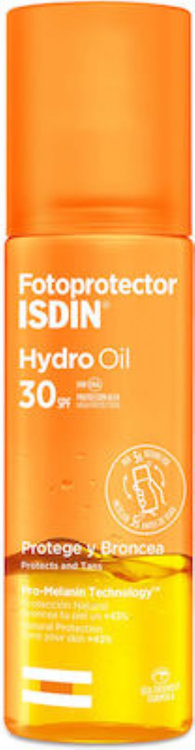 Isdin Fotoprotector Hydro Αντηλιακό Λάδι για το Σώμα SPF30 σε Spray 200ml