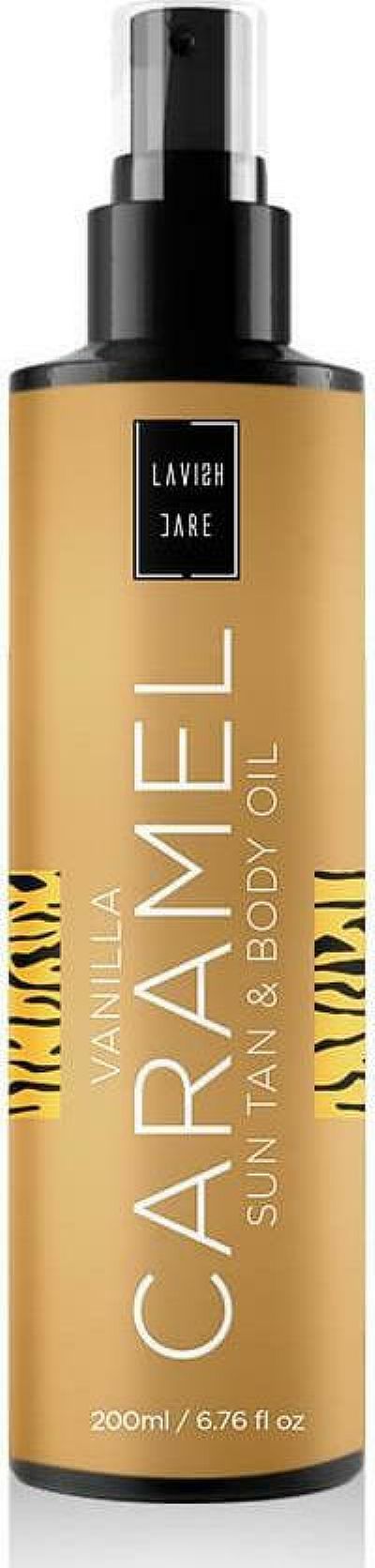 Lavish Care Vanilla Caramel Sun Tan & Body Oil 200ml