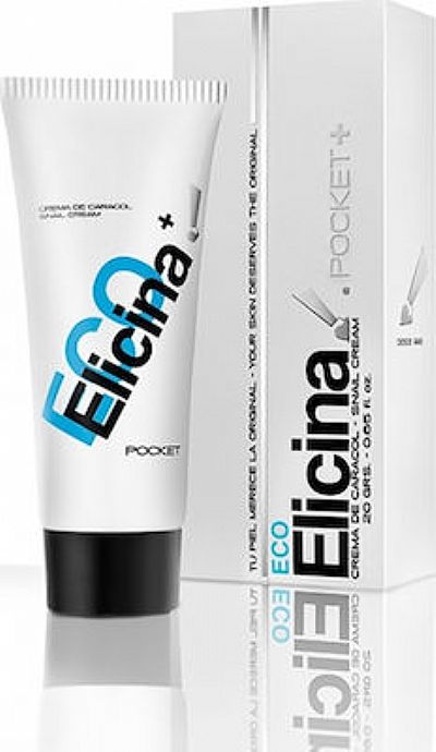 Elicina Eco Pocket Plus Βιολογική Κρέμα Από Εκχύλισμα Σαλιγκαριών Για Το Ξηρό & Ευαίσθητο Δέρμα 20gr