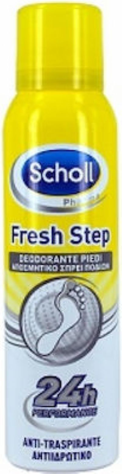 Scholl Fresh Step Αποσμητικό 24h σε Spray για Μύκητες Ποδιών 150ml