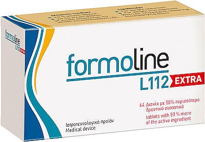 Newpharm Formoline L112 Extra Συμπλήρωμα για Αδυνάτισμα 64 ταμπλέτες