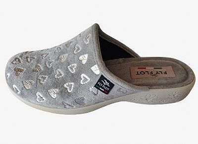 FlyFlot χειμερινές παντόφλες.Χρώμα γκρι. Κωδ:L3 W36 QP