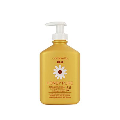 CAMOMILLA BLU Honey Pure Λοσιόν Καθαρισμού Ευαίσθητης Περιοχής pH 3.5 CAMOMILLA BLU