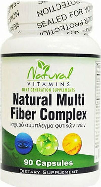 Natural Vitamins Natural Multi Fiber Complex 90 κάψουλες