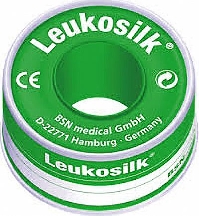Leukosilk Μεταξωτή Επιδεσμική Ταινία 1.25cm x 4.6m