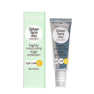 Silken Day Cream Αντηλιακή Κρέμα Προσώπου SPF40 50ml