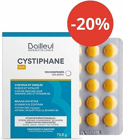 Bailleul Dermatologie Cystiphane Fort Promo -20%, 120tabs