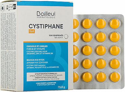 Bailleul Laboratoires Cystiphane fort Ειδικό Συμπλήρωμα Διατροφής 120 ταμπλέτες