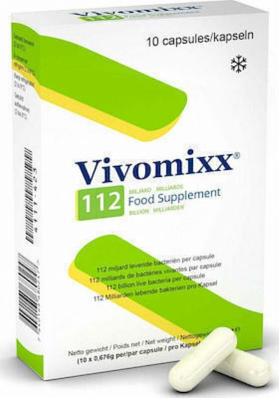 AM Health Vivomixx 112 Billion Live Bacteria Προβιοτικά 10 κάψουλες