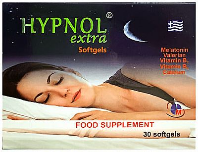 Medichrom Hypnol 5mg Συμπλήρωμα για τον Ύπνο 30 μαλακές κάψουλες