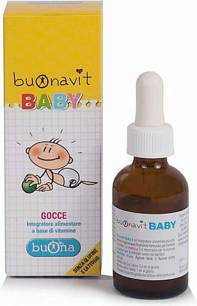 Buona Buonavit Baby Πολυβιταμίνη για Ενέργεια, την Υγεία των Οστών & Αντιοξειδωτική δράση 20ml