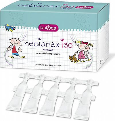 Buona Nebianax Iso Αμπούλες Φυσιολογικού Ορού για Παιδιά 20 x 5ml