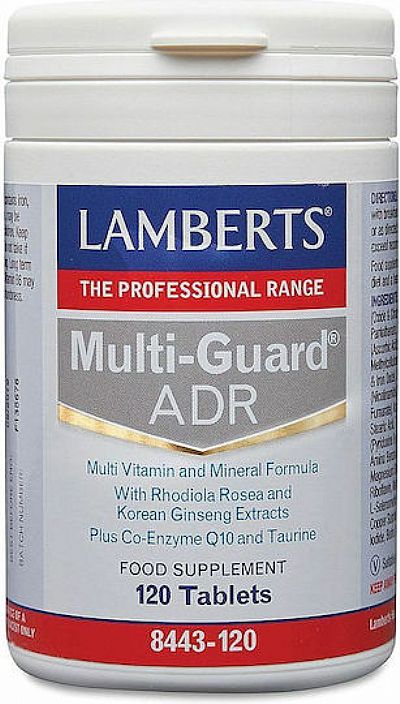 Lamberts Multi-Guard ADR Πολυβιταμίνη για Ενέργεια 120 ταμπλέτες