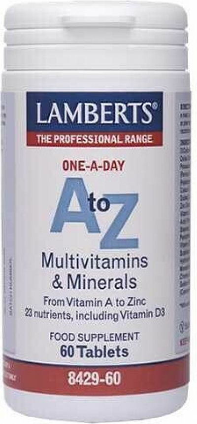 Lamberts A To Z Multivitamins 60 ταμπλέτες