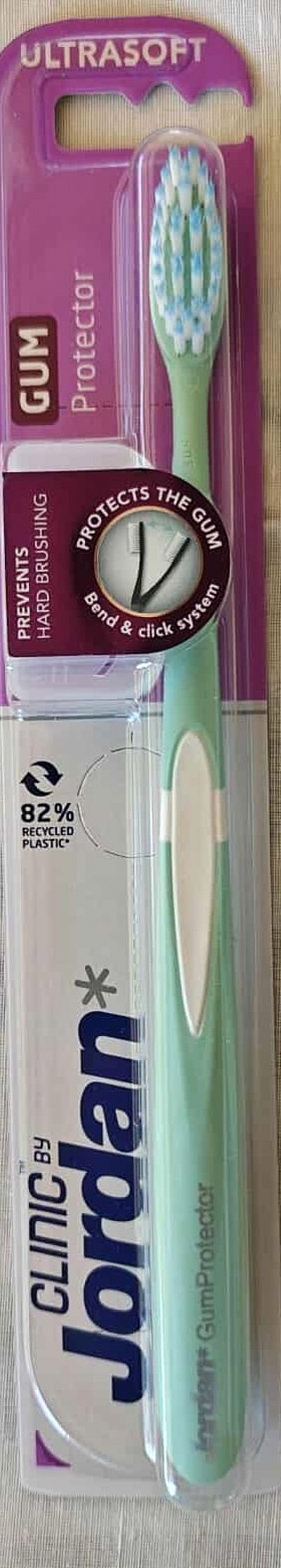 Jordan Gum Protector Οδοντόβουρτσα Ultra Soft ,πράσινο