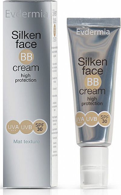 Evdermia Sliken Face BB Αντηλιακή Κρέμα Προσώπου SPF30 με Χρώμα 50ml