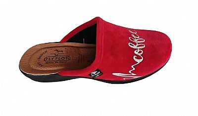 FlyFlot Γυναικείες Ανατομικές Παντόφλες χρώμα κόκκινο ΚΩΔ:P3U81PE