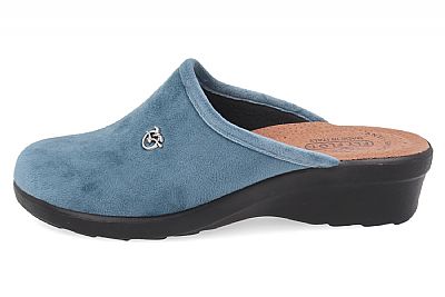 FlyFlot χειμερινές ανατομικές παντόφλες. Κωδ:L8X67.Χρώμα Bελουτέ Ραφ