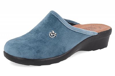 FlyFlot χειμερινές ανατομικές παντόφλες. Κωδ:L8X67.Χρώμα Bελουτέ Ραφ