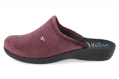 FlyFlot χειμερινές ανατομικές παντόφλες. Κωδ:P3T75PD.Χρώμα βελουτέ βιολετί