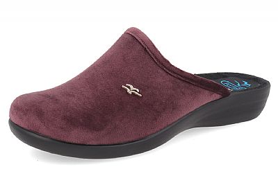 FlyFlot χειμερινές ανατομικές παντόφλες. Κωδ:P3T75PD.Χρώμα βελουτέ βιολετί