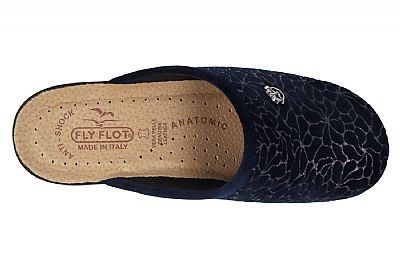 FlyFlot χειμερινές ανατομικές παντόφλες. Κωδ:L8X67WE.Χρώμα μπλε
