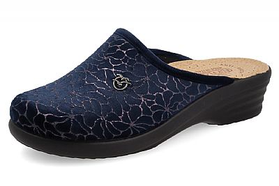 FlyFlot χειμερινές ανατομικές παντόφλες. Κωδ:L8X67WE.Χρώμα μπλε