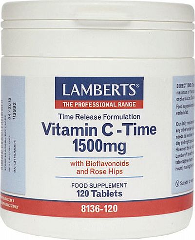 Lamberts Vitamin C Time  1500mg 120 ταμπλέτες