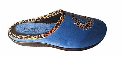 BIO-COLORS ανατομικές παντόφλες Ιταλίας. Χρώμα θαλασσί.ΚΩΔ 99219