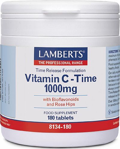 LAMBERTS Vitamin C Time Release 1000mg,180tabs