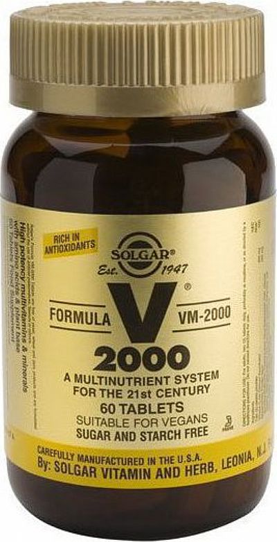 Solgar Formula VM-2000,60 ταμπλέτες 