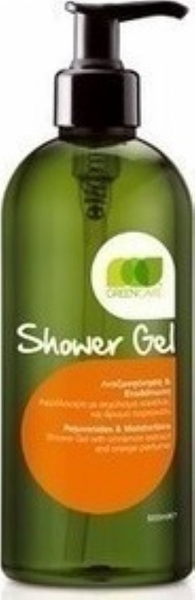 Green Care Shower Gel Αφρόλουτρο Αναζωογόνηση & Eνυδάτωση, 500ml