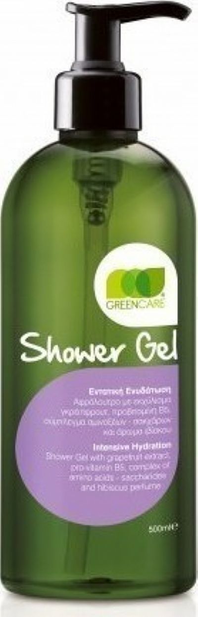 Green Care Shower Gel Αφρόλουτρο Εντατική Ενυδάτωση, 500ml