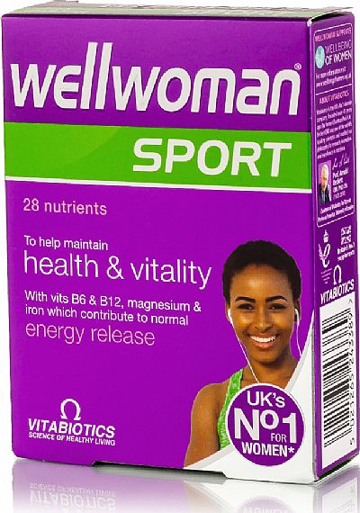 Vitabiotics Wellwoman Sport & Fitness 30 ταμπλέτες 