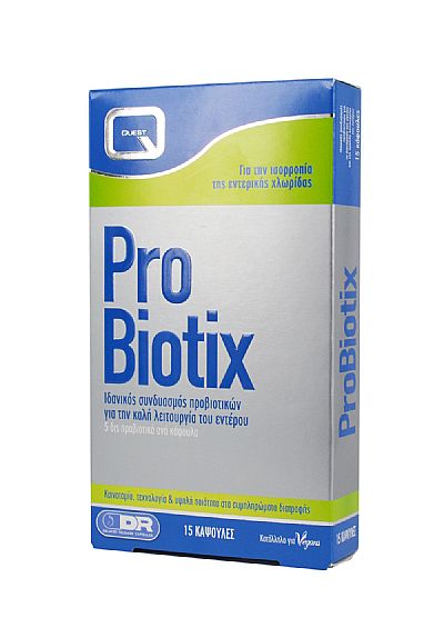 Quest  Probiotix 15 κάψουλες 