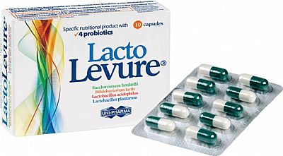Uni-Pharma Lactolevure 10 κάψουλες 