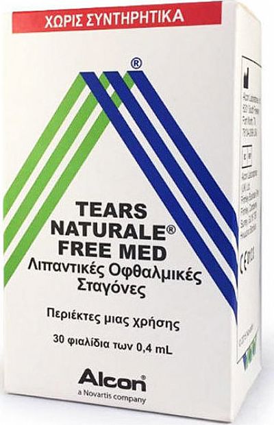 Alcon Tears Naturale Free Med 30 x 0.4ml 