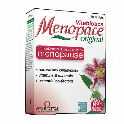 Vitabiotics Menopace Original 30 ταμπλέτες 