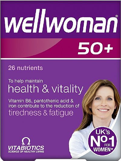 Vitabiotics Wellwoman 50+ 30 ταμπλέτες 