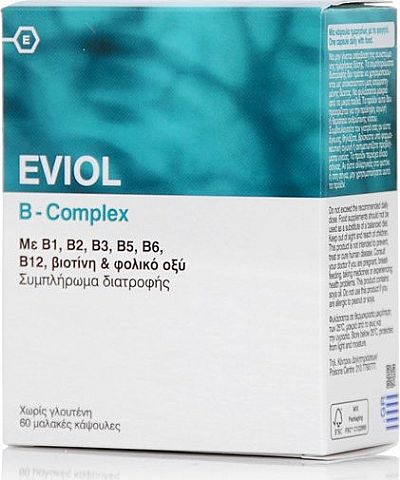 Eviol B-Complex 60 μαλακές κάψουλες 