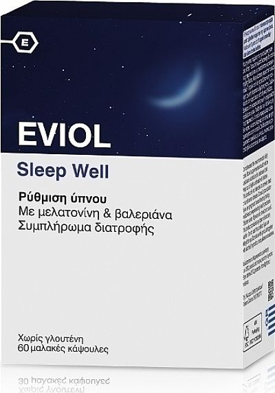 Eviol Sleep Well 60 μαλακές κάψουλες 